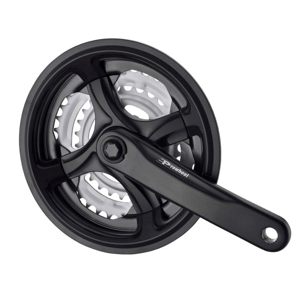 Шатуны SQ PROWHEEL TY-CN99 28/38/48T под квадрат 170мм чёрные