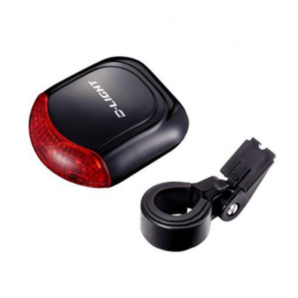 Мигалка Dlight CG-623R1 з батарейками, чорна, 3 діоди, 3 режими Black CG-623R1