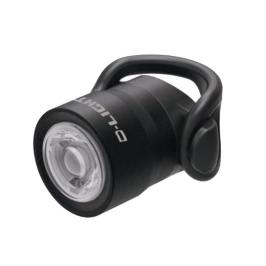 Мигалка передняя Dlight CG-212W с батарейками, черная, 1 диод, 2 режима  Black CG-212W