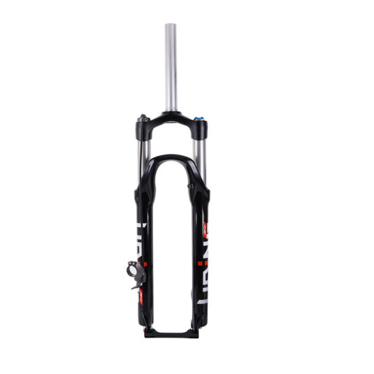 Вилка 27.5" U-DING H1 30 1-1/8 хід 100mm з гідравлічним лок аутом + rebound чорна