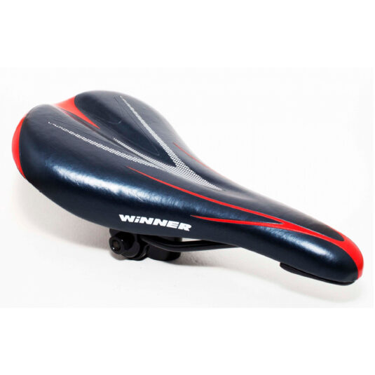 Седло WINNER YBT-1020-B112 чёрно-красное