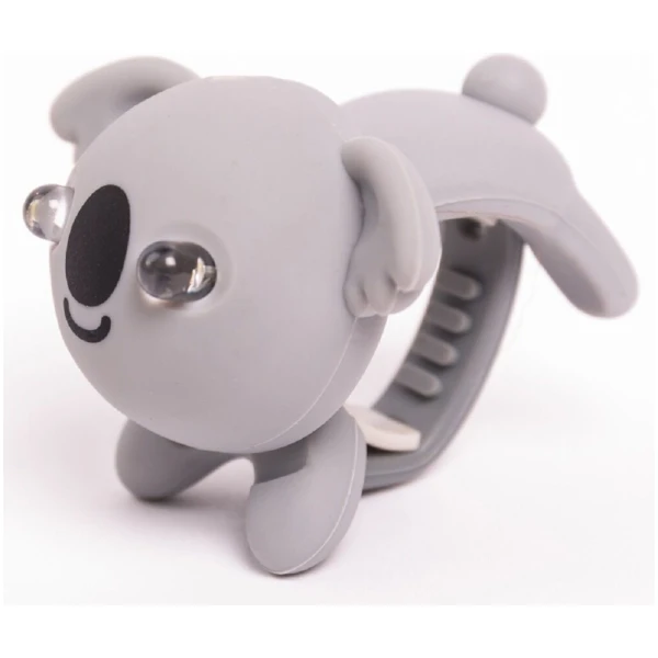 Мигалка для детского велосипеда Zoonimal Коала, LED, на руль. Свечение: Белый