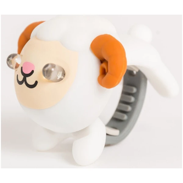 Мигалка для детского велосипеда Zoonimal Овечка, LED, на руль. Свечение: Белый