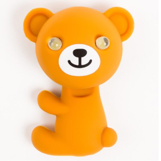 Мигалка для дитячого велосипеда Zoonimal Ведмідь, LED, на підсідку. Світіння: Червоний