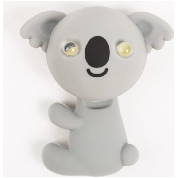 Мигалка для детского велосипеда Zoonimal Коала, LED, на подседел. Свечение: Красный