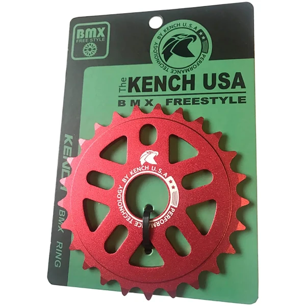 Звезда BMX Kench 6mm 25T красная #2