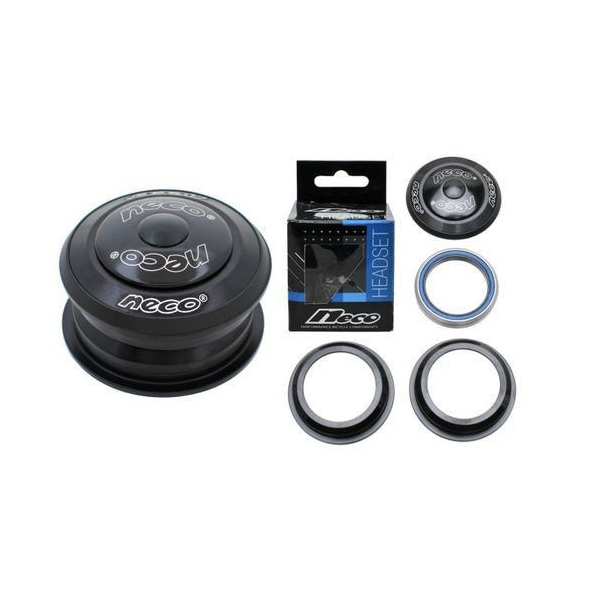 Рулевая чашка Neco H-146 1-1/8" полуинтегрированная, примысловые подш.