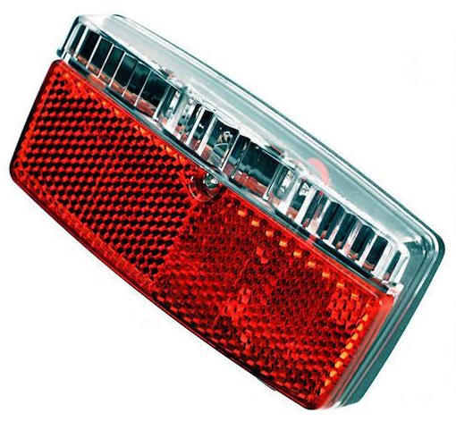 Фара задня X-Light XC-120С 2 SUPER LED під динамо з габаритом (A-O-B-P-0122)