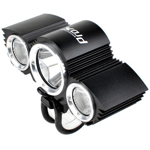 Фара передня ProX Polaris 3xCree з пультом чорний (A-O-B-P-0319)
