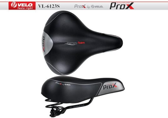 Сідло ProX VL-6123S D2, Zone Cut, Memory Team чорний