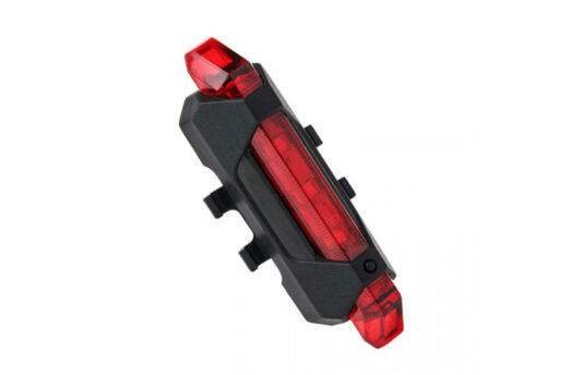 Задня фара BauTech DC-918/AQY-093, акумулятор. Li-ion, micro USB, червоний (DC-918-red)
