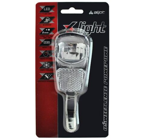 Фара передняя X-Light JY7008F 2xAA 7Lux (A-O-B-P-0320)