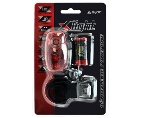 Фара задняя X-Light JY-6001T 3x0.5W 2xAAA (A-O-B-P-0322)