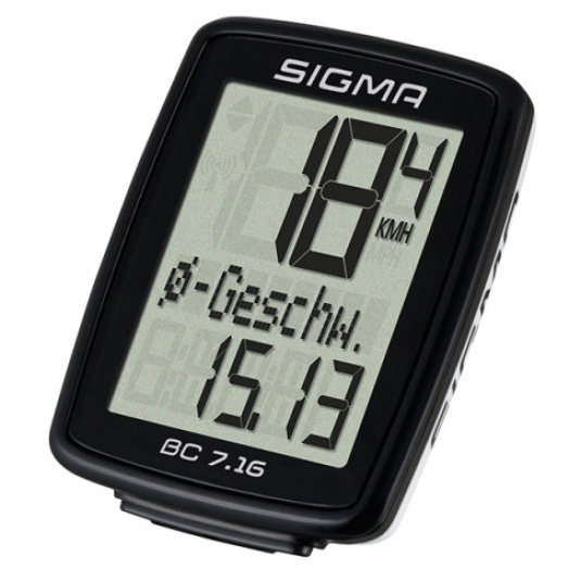 Велокомпьютер Sigma Sport BC 7.16 проводной (