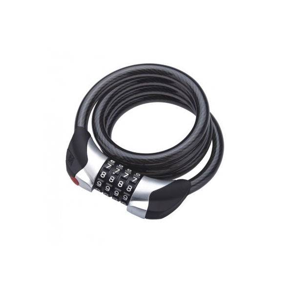 Замок Spencer ZS7615 LED кодовый 12 х 1800мм черный (ZS7615)