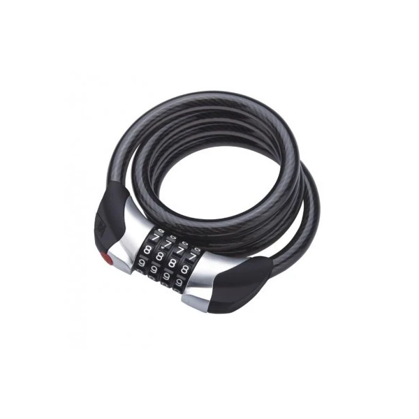 Замок Spencer ZS7615 LED кодовый 12 х 1800мм черный (ZS7615)