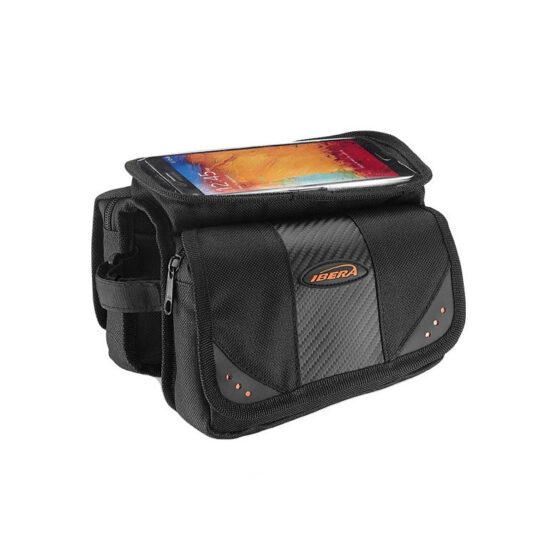 Сумка на раму Ibera TB7 Top Tube чорна (SAI042)