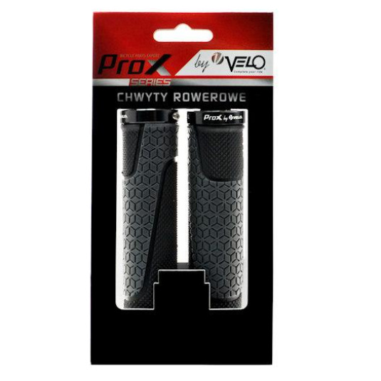Грипсы ProX VLG-1745-12D3 130мм черный-серый (C-C-0171)