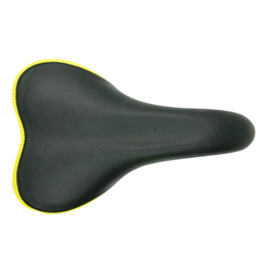 Сідло Avanti AVY-6690 чорний/жовтий (6690-black-yellow)