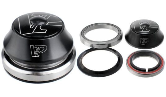 Рульові чашки VP-B303AC інтегровані 1.1/8"-1.1/2" 15мм, чорний (C-ST-0082)