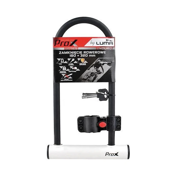 Замок ProX U-LOCK 180x320 мм, под ключ
