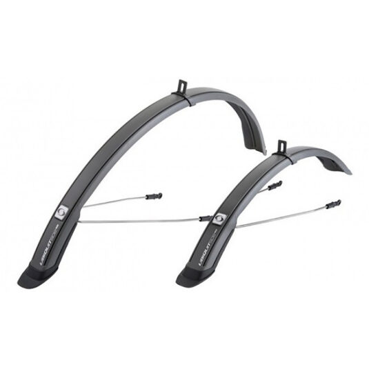 Крила Simpla Ubiquit SDL 28" 50мм сірий/чорний (BLK078)
