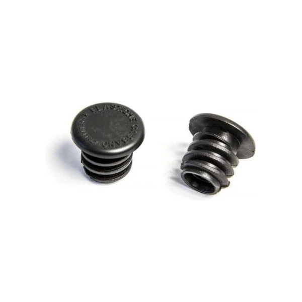 Заглушки в руль Progrip, пара, пластиковые, черный (CC17860)