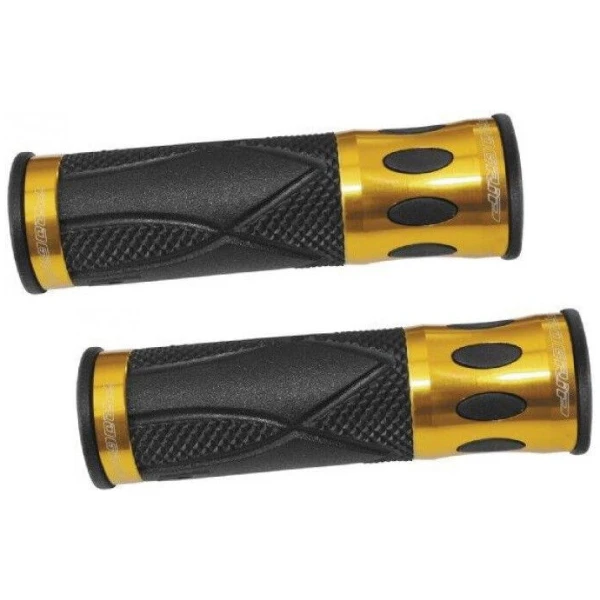 Грипсы Progrip 939 alu-gel черный / золотистый (CC93983)