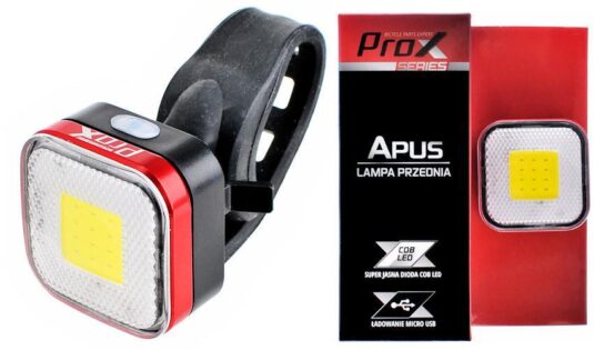 Фара передня ProX Apus Cob Led 40 Lm USB, A-O-B-P-0341)