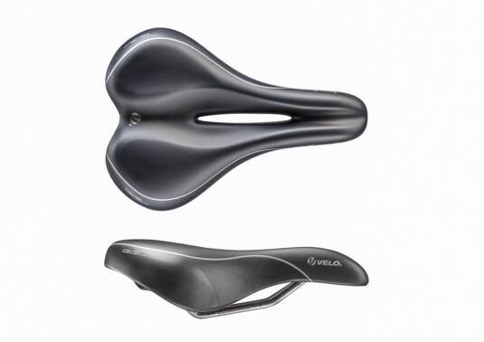Седло Velo VL-4290 Swan D2 Zone Full Cut, черный