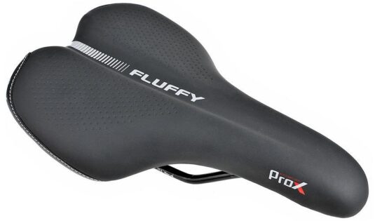 Сідло ProX VL-3517 Fluffy, чорний (C-SI-0225)
