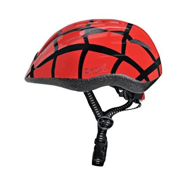 Шлем велосипедный ProX Spider детский, красный (A-KO-0144) - S 48-52см