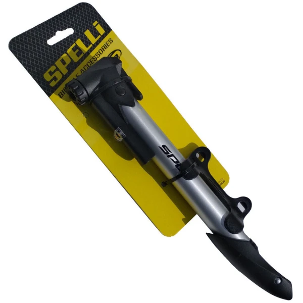 Насос Spelli SPM-191A алюминиевый, серый (SPM-191A)
