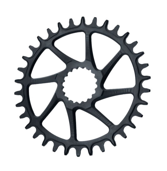 Зірка Garbaruk 1-11, direct mount, AL 7075-T6 narrow-wide, 30зуб., Чорна (сумісна з Trail2/Trail3)