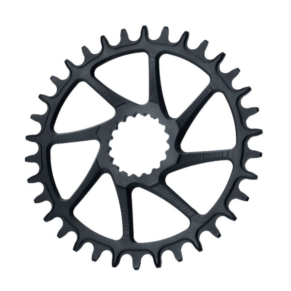 Зірка Garbaruk 1-11, direct mount, AL 7075-T6 narrow-wide, 30зуб., Чорна (сумісна з Trail2/Trail3)
