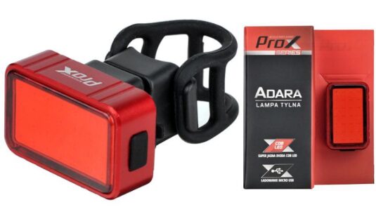 Лампа задня ProX Adara Cob Led 30Lm USB, червоний (A-O-B-P-0385)