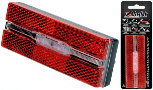 Фара задняя X-Light JY-6500M 2 SUPER LED под динамо (A-O-B-P-0372)
