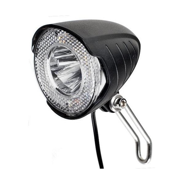 Фара передняя X-Light XC-110C под динамо 1W Led, черный (a-O-b-p-0118)