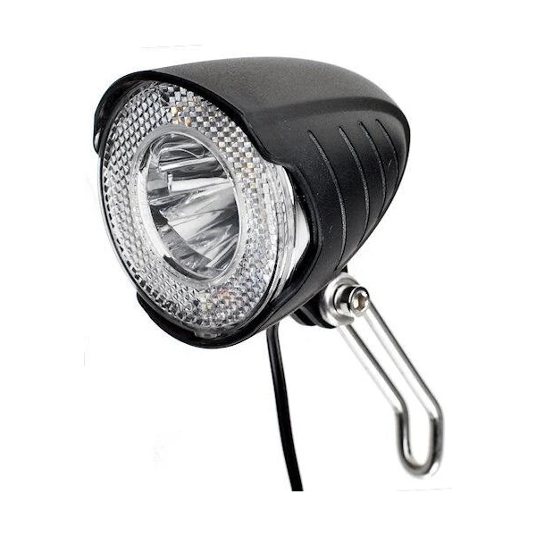 Фара передняя X-Light XC-110C под динамо 1W Led, черный (a-O-b-p-0118)