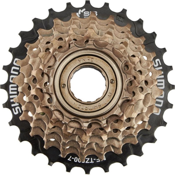 Трещітка Shimano MF-TZ500 7sp, коричневий (MF-TZ500-7)