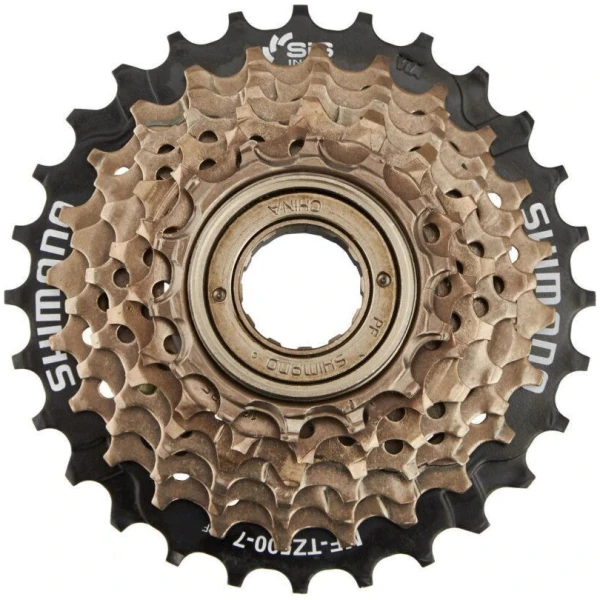 Трещітка Shimano MF-TZ500 7sp, коричневий (MF-TZ500-7)