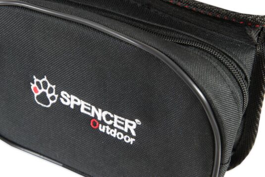Сумка на раму Spencer 2 секції, чорний (SAKS27)