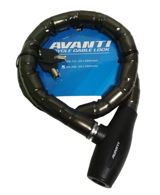Замок велосипедний Avanti AGL-206 22 x 1000мм (AGL-206-22)