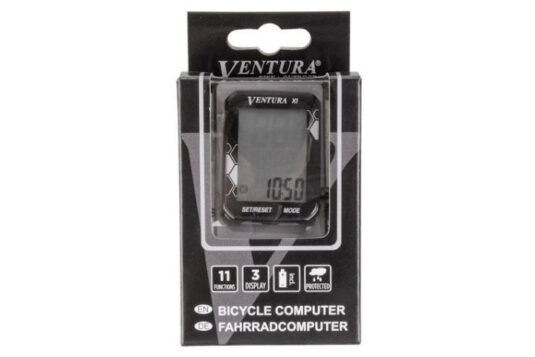 Велокомпьютер Ventura 11F черный (A-L-0085)