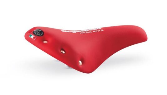 Сідло Selle Monte Grappa Singlespeed червоний (SIM037)