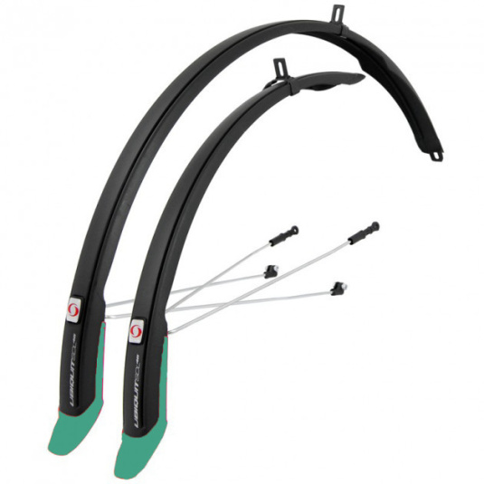 Крылья Simpla Ubiquit SDS 28"/ 46 мм., черный / морской (A-B-0140S)