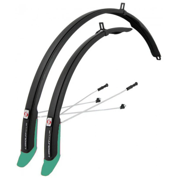 Крила Simpla Ubiquit SDS 28"/ 46 мм, чорний / морський (A-B-0140S)