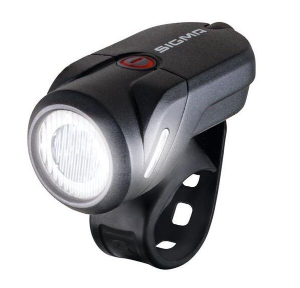 Фара передня Sigma Aura 35 USB 35 Lux чорна (OBP350)