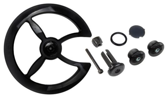 Захист для шатуна SunnyWheel 46/48Т, пластик, чорний (C-UN-L-0109)