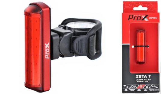 Фара задня ProX T Zeta Cob Led 40 Lm 500 mAh USB, червона (A-O-B-P-0422)